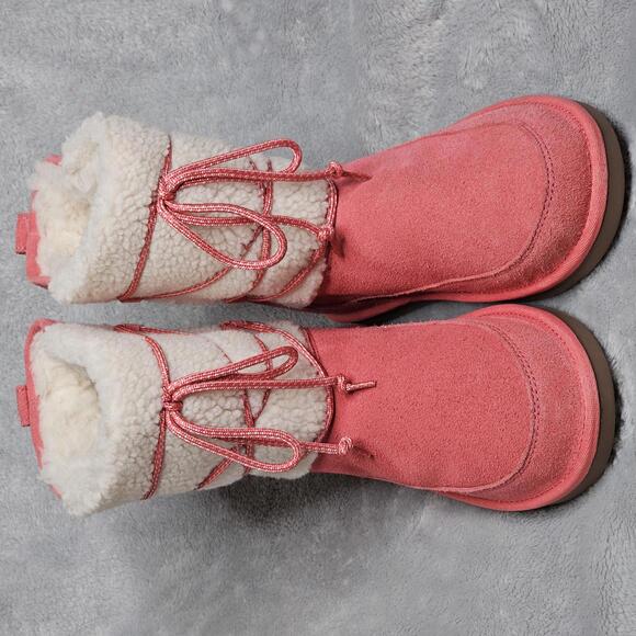 NWOT Koolaburra Women's Pink Boot Size 5 - Picture 4 of 7